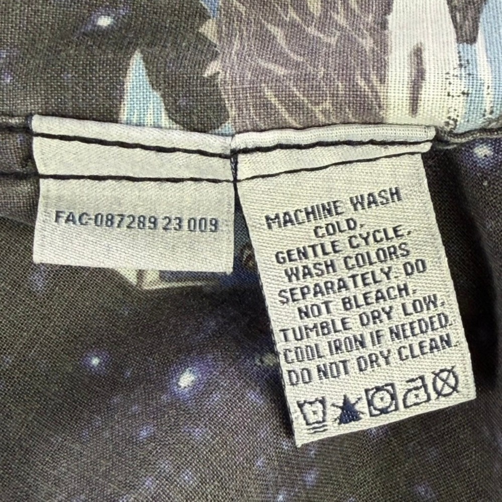 Reyn Spooner Marvel Guardians of the Galaxy Shirt Mens Large Blue Classic Fit - Picture 8 of 13